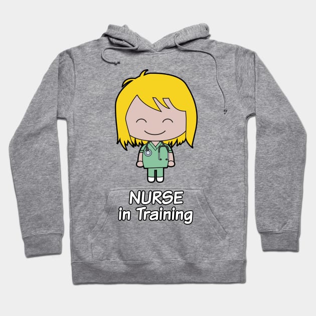 Nurse in Training - Girl Hoodie by Markaneu